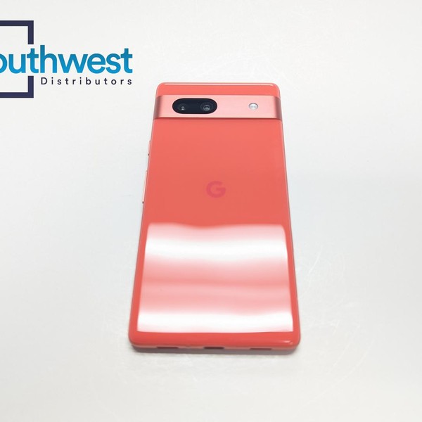 Google Pixel 7a - Unlocked, 128 GB, Coral, 8 GB, GWKK3