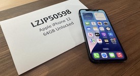 Fair
													Apple iPhone 12 - Unlocked, Black, 64 GB, A2172, photo 1 of 5