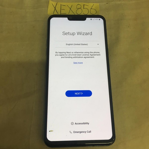 LG G8 ThinQ - AT&T, 128 GB, Gray, 6 GB, LM-G820UM