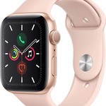Fair Apple Watch Series 5 44mm - Unlocked, Gold, A2095 Cellular, Aluminum