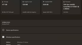Good
													Microsoft Surface Pro 8 - I5, Graphite, 512 GB, 8 GB, photo 4 of 19