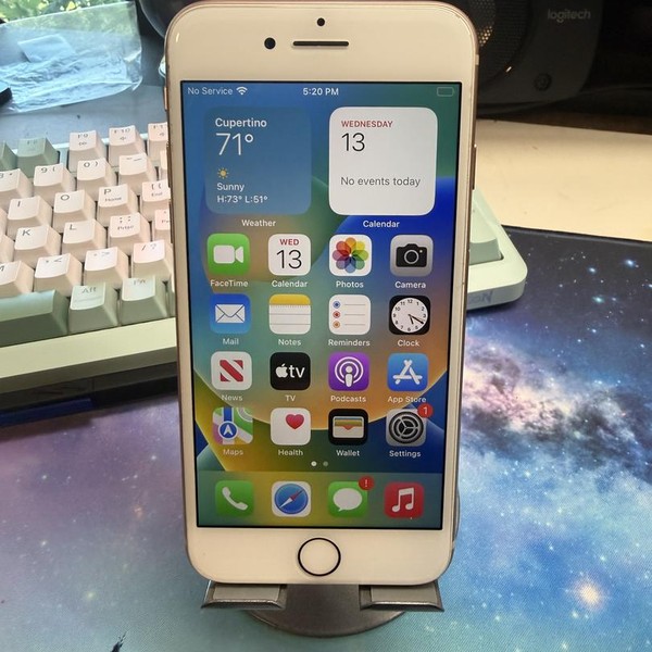Apple iPhone 8 - Unlocked, 64 GB, Gold, A1863