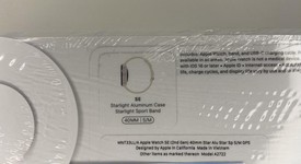 New
													Apple Watch SE 2nd Gen 40mm - Starlight, A2722 - GPS, Aluminum, photo 2 of 2