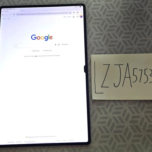 Samsung Galaxy Tab  S10 Ultra - Wi-Fi, Moonstone Gray, 256 GB, 12 GB, SM-X920