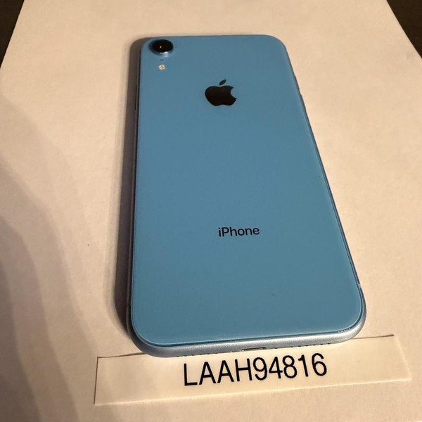 Apple iPhone Xr - Unlocked, 128 GB, Blue, A1984