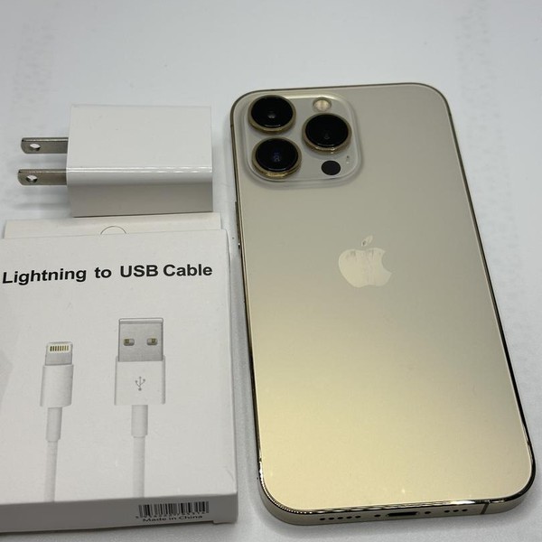 Apple iPhone 13 Pro - Unlocked, 256 GB, Gold, A2483
