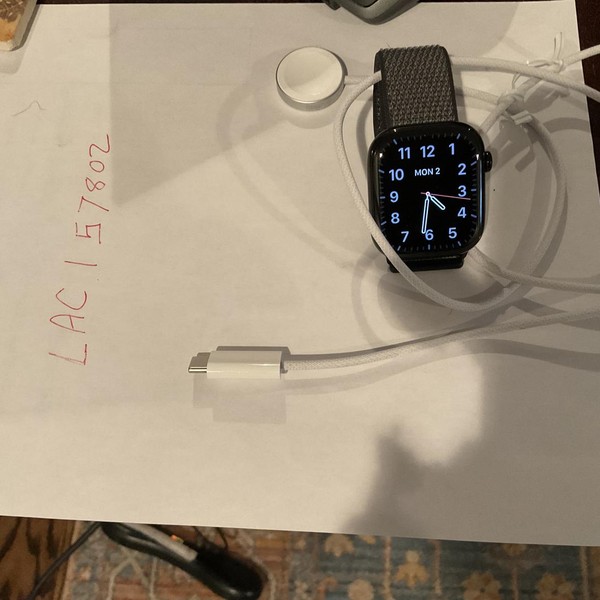 Apple Watch Series 11 46mm - Unlocked, Jet Black, A3337 - Cellular, Aluminum