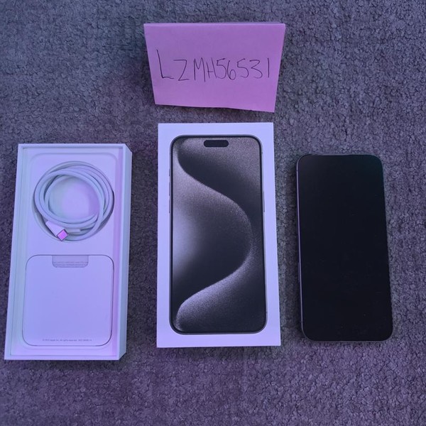 Apple iPhone 15 Pro Max - Verizon, 256 GB, Natural, A2849