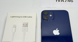 Good
													Apple iPhone 12 Mini - Unlocked, Blue, 128 GB, A2176, photo 4 of 5