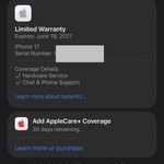 Mint Apple iPhone 17 - Unlocked, 256 GB, Mist Blue, A3258