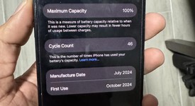 Mint
													Apple iPhone 15 - Unlocked, Black, 128 GB, A2846, photo 2 of 8