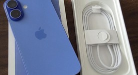 Mint
													Apple iPhone 16 - Unlocked, Ultramarine, 128 GB, A3081, photo 1 of 11