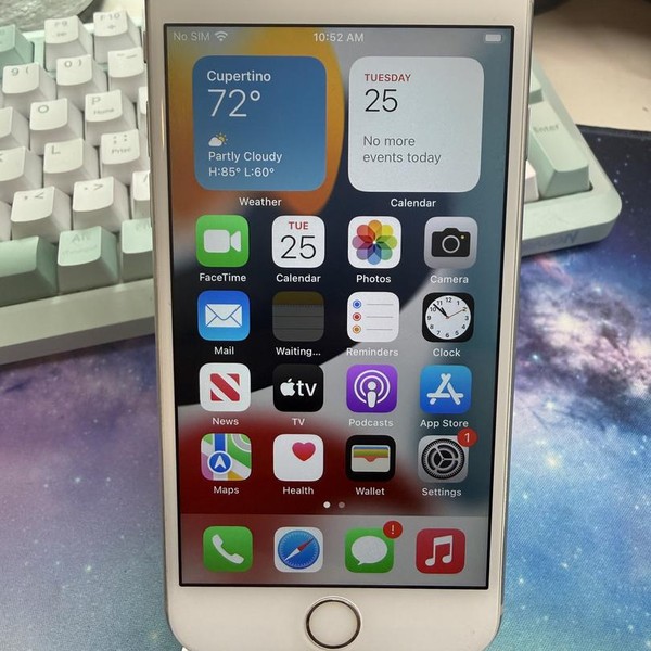 Apple iPhone 6S - Unlocked, 16 GB, Silver, A1688