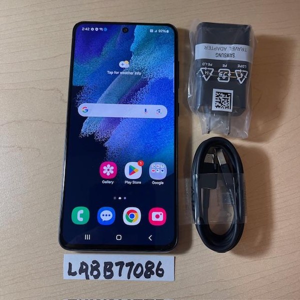 Samsung Galaxy S21 FE 5G - AT&T, 128 GB, Graphite, 6 GB, SM-G990U2