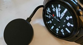 Good
													Samsung Galaxy Watch3 - Wi-Fi, Mystic Black, 45mm, Titanium, photo 5 of 11