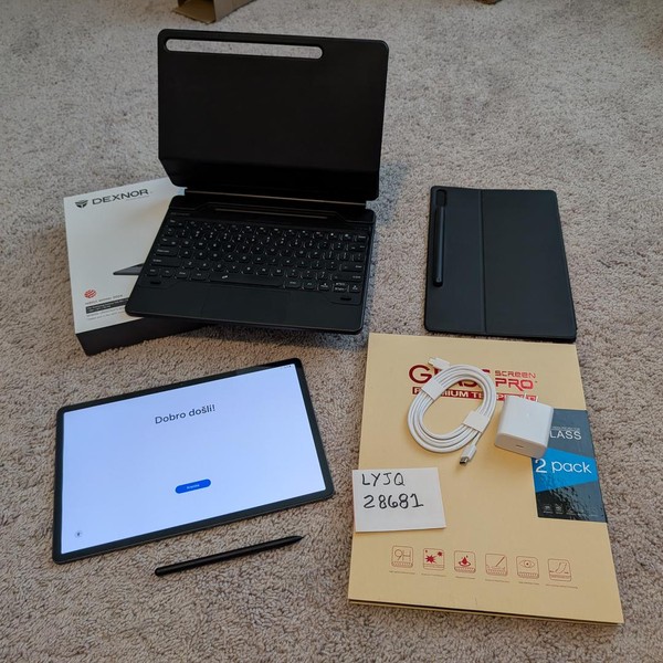 Samsung Galaxy Tab S9 Plus - Wi-Fi, 256 GB, Graphite, 12 GB, SM-X810