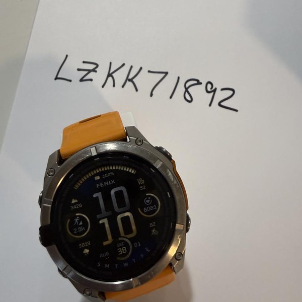 Garmin Fenix 8 - Titanium, AMOLED