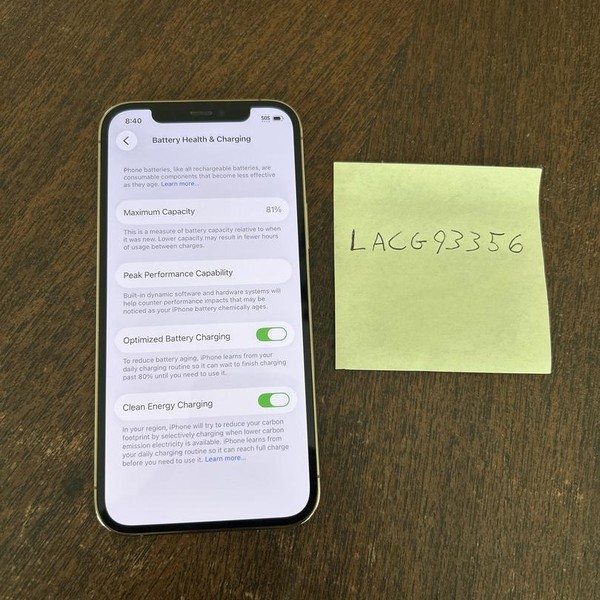 Apple iPhone 12 Pro - Unlocked, 256 GB, Gold, A2341