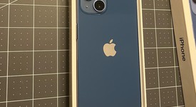 Mint
													Apple iPhone 13 - Unlocked, Blue, 128 GB, A2482, photo 1 of 9