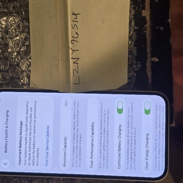 Apple iPhone 14 - Unlocked, 128 GB, Purple, A2649