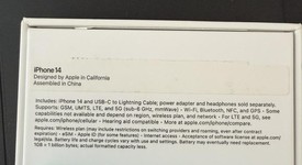 Good
													Apple iPhone 14 - Unlocked, Purple, 128 GB, A2649, photo 2 of 7