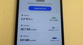 Good
													Samsung Galaxy A15 5G - Cricket, Black & Blue, 64 GB, 4 GB, photo 3 of 7