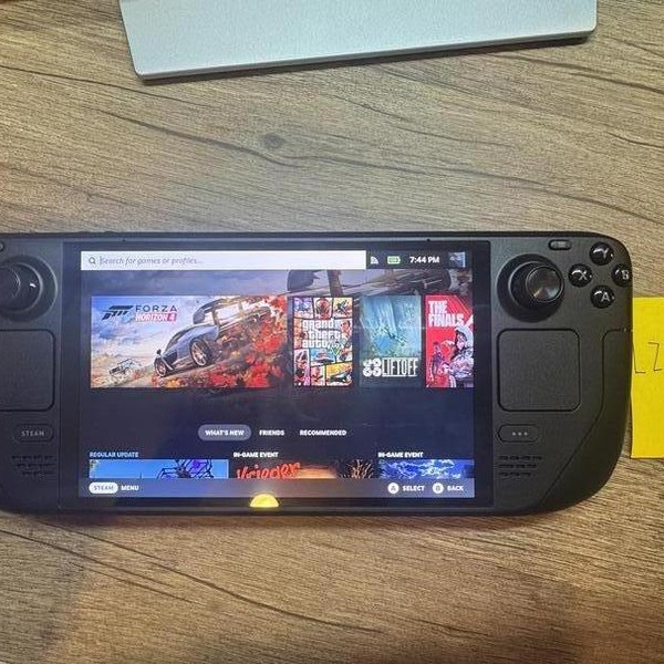 Steam Deck OLED - 512 GB, Black, 16 GB, AMD