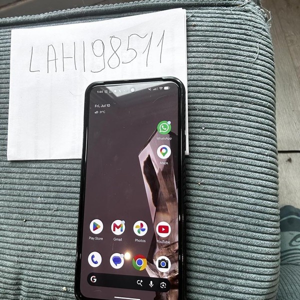 Google Pixel 8 - Unlocked, 128 GB, Obsidian, 8 GB, G9BQD, Sub-6 5G