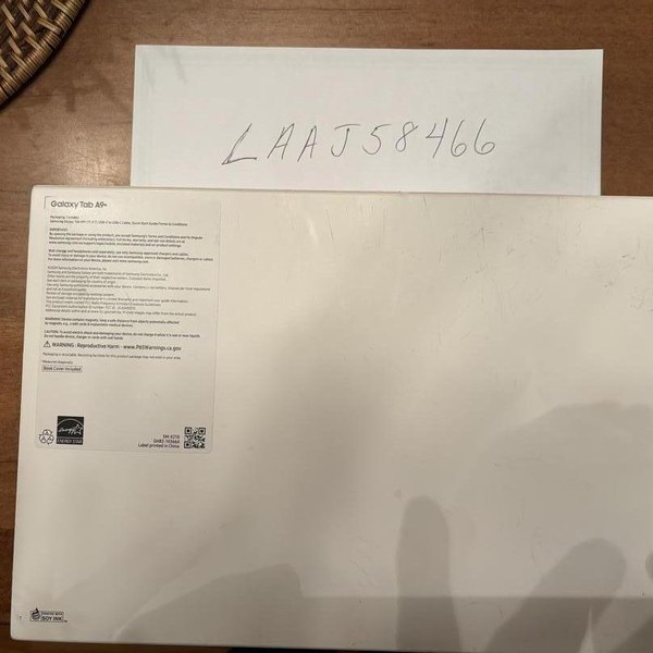 Samsung Galaxy Tab A9 Plus - Wi-Fi, Silver, 64 GB, 4 GB, SM-X210