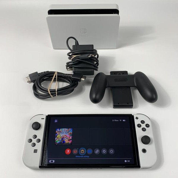 Nintendo Switch - OLED - 64 GB, White