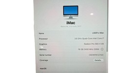 Good
													iMac 2017 21.5" Retina 4K - I7, 512 GB, 16 GB, photo 5 of 6