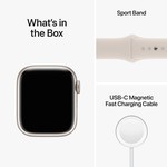Fair Apple Watch Series 8 41mm - Starlight, A2770 - GPS, Aluminum