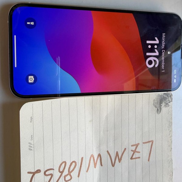 Apple iPhone 14 - Unlocked, 128 GB, Starlight, A2649