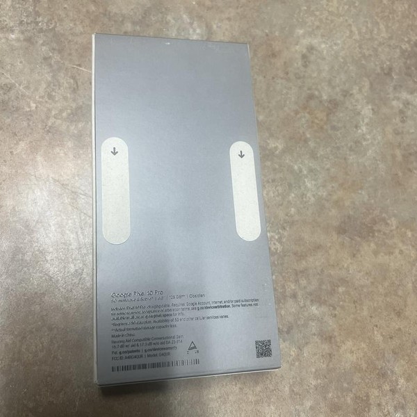 Google Pixel 10 Pro - Unlocked, 128 GB, Obsidian, G4QUR