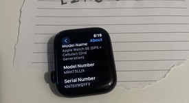 Good
													Apple Watch SE 2nd Gen 44mm - Unlocked, Midnight, A2727 - Cellular, Aluminum, photo 1 of 13