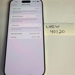 Mint Apple iPhone 16 Pro Max - Unlocked, 256 GB, Natural, A3084