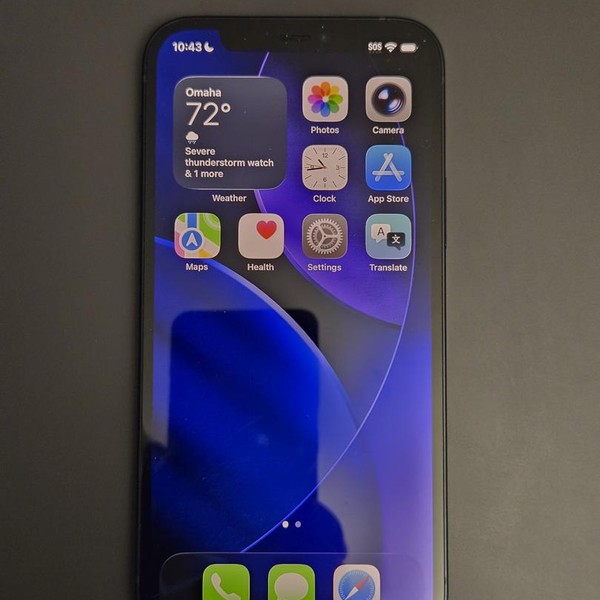 Apple iPhone 12 - Unlocked, 64 GB, Black, A2172