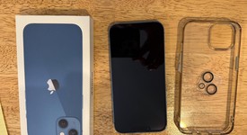 Good
													Apple iPhone 13 - Unlocked, Blue, 256 GB, A2482, photo 1 of 4