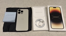 Good
													Apple iPhone 14 Pro Max - Unlocked, Gold, 256 GB, A2651, photo 1 of 9