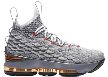 Nike LeBron 15 Safety Orange (GS) for sale