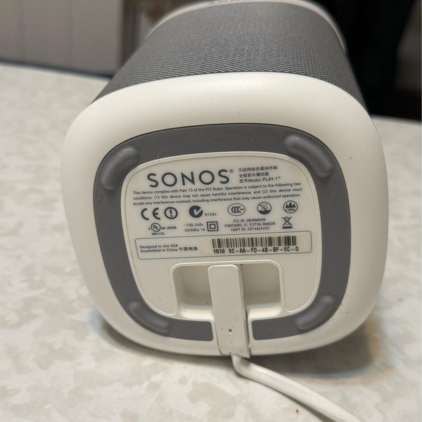 Sonos Play: 1 - White