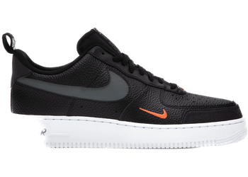 Nike Air Force 1 Low '07 LV8 Black Tumbled Leather for sale