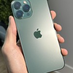 Good Apple iPhone 13 Pro Max - Unlocked, Green, 128 GB, A2484
