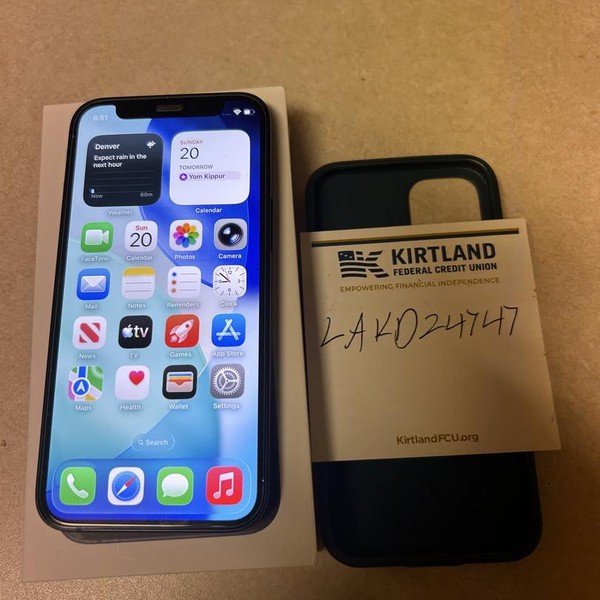 Apple iPhone 12 Mini - Unlocked, 64 GB, Black, A2176