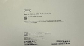 New
													Apple iPad Air 13" (M3) 2025 - Unlocked, Blue, 256 GB, photo 1 of 1