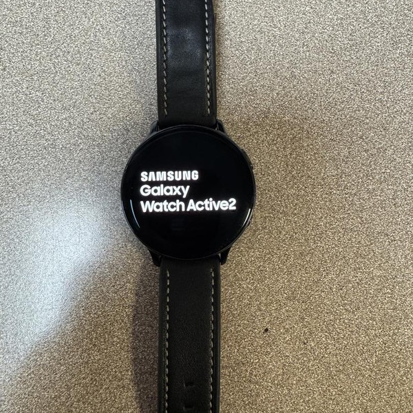 Samsung Galaxy Watch Active2 44mm - Unlocked, Black, Stainless Steel