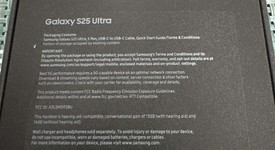 New
													Samsung Galaxy S25 Ultra - Unlocked, Black, 1 TB, 12 GB, SM-S938U1, photo 4 of 5