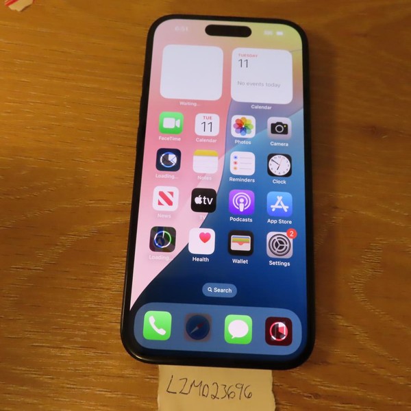 Apple iPhone 15 - T-Mobile, 128 GB, Black, A2846