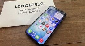 Good
													Apple iPhone 13 - Unlocked, Midnight, 128 GB, A2482, photo 1 of 4