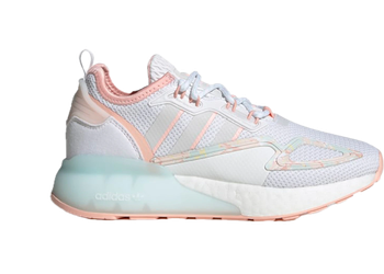 adidas ZX 2K White Haze Coral (Youth) for sale
